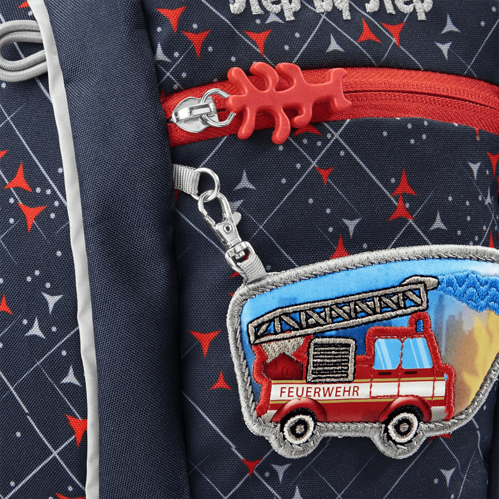 Dětský batoh Step by Step KIGA MINI, Fire Truck Finn - Obrázek 6