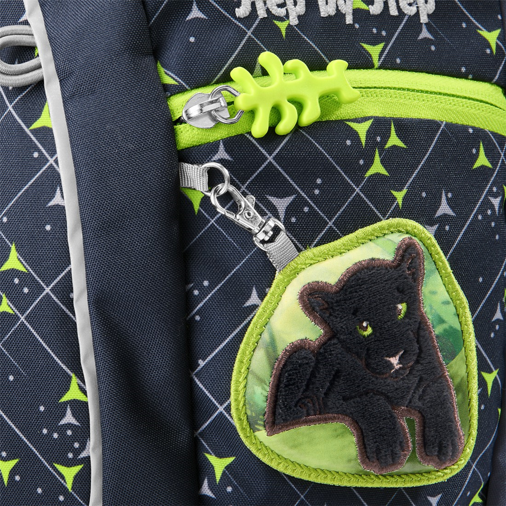 Dětský batoh Step by Step KIGA MINI, Little Wild Cat Chiko - Obrázek 6
