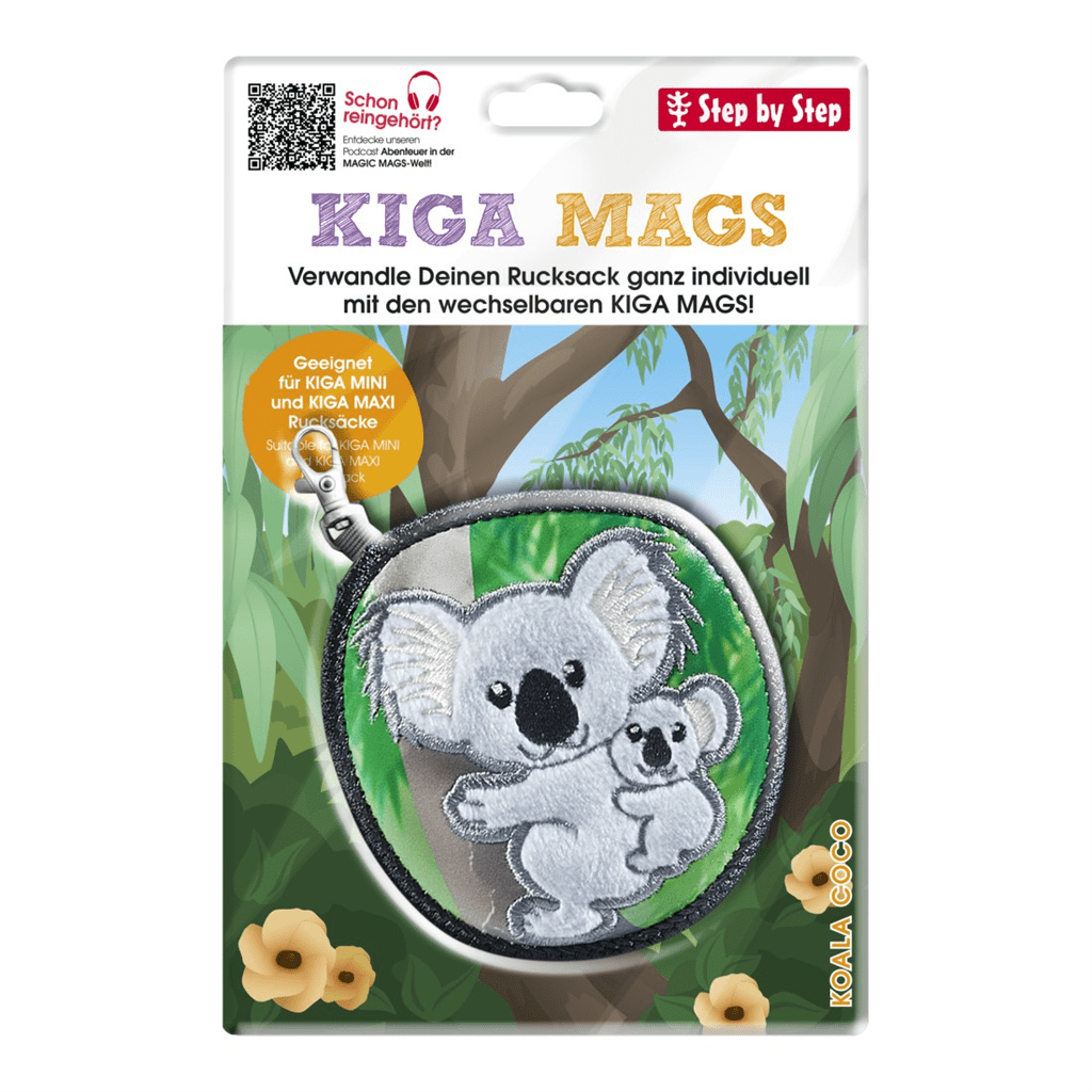 Vyměnitelný obrázek KIGA MAGS Koala Coco k batůžkům KIGA - Obrázek 2