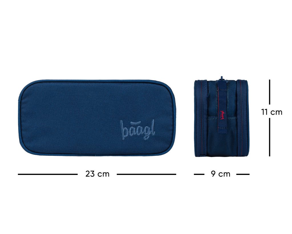 BAAGL Penál etue Eggy Big Navy - Obrázek 7