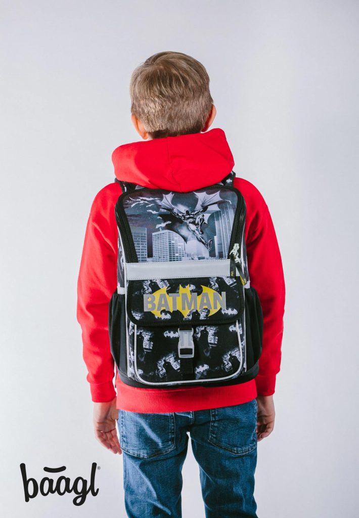 Školní set BAAGL Zippy Batman Dark City: batoh, penál, sáček - Obrázek 9