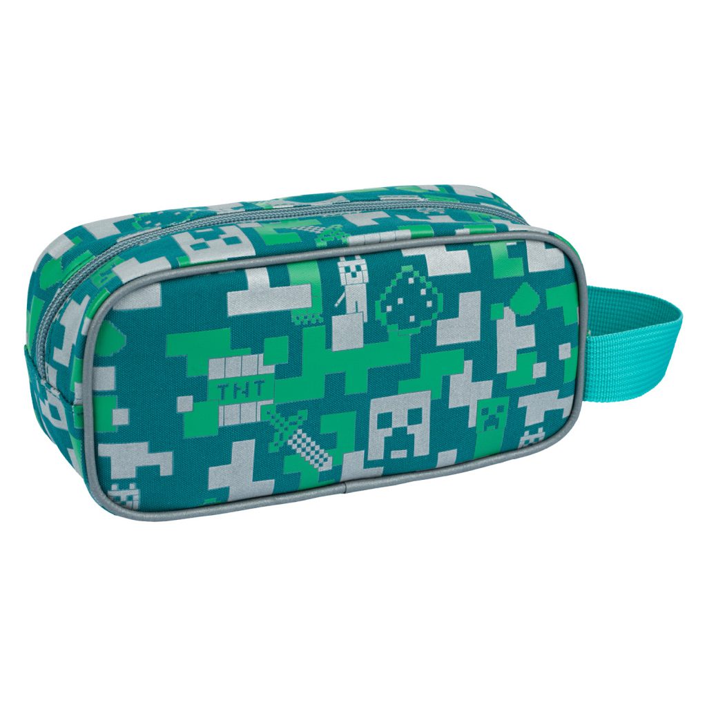 MINECRAFT penál Silver Creeper - Obrázek 2