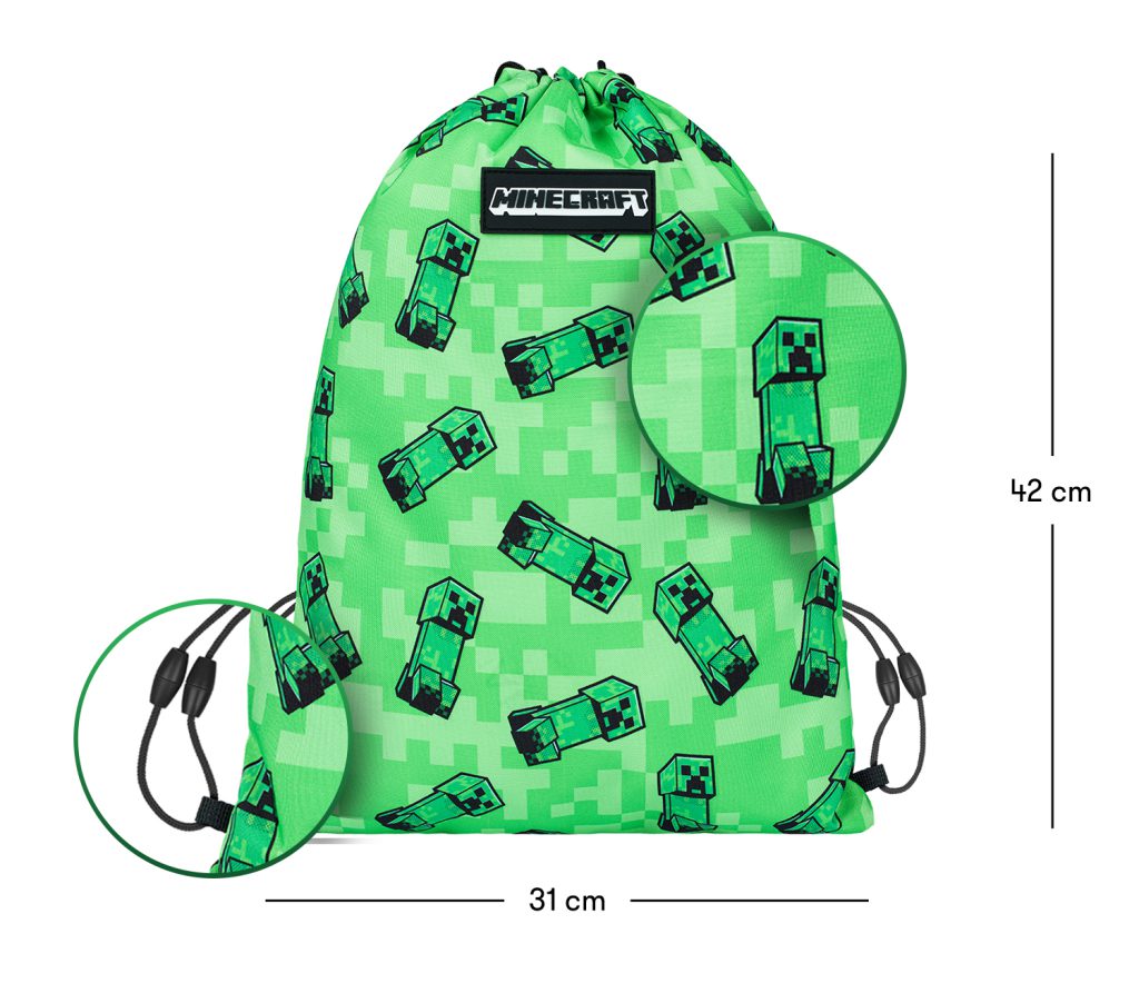 MINECRAFT Sáček Creeper - Obrázek 3