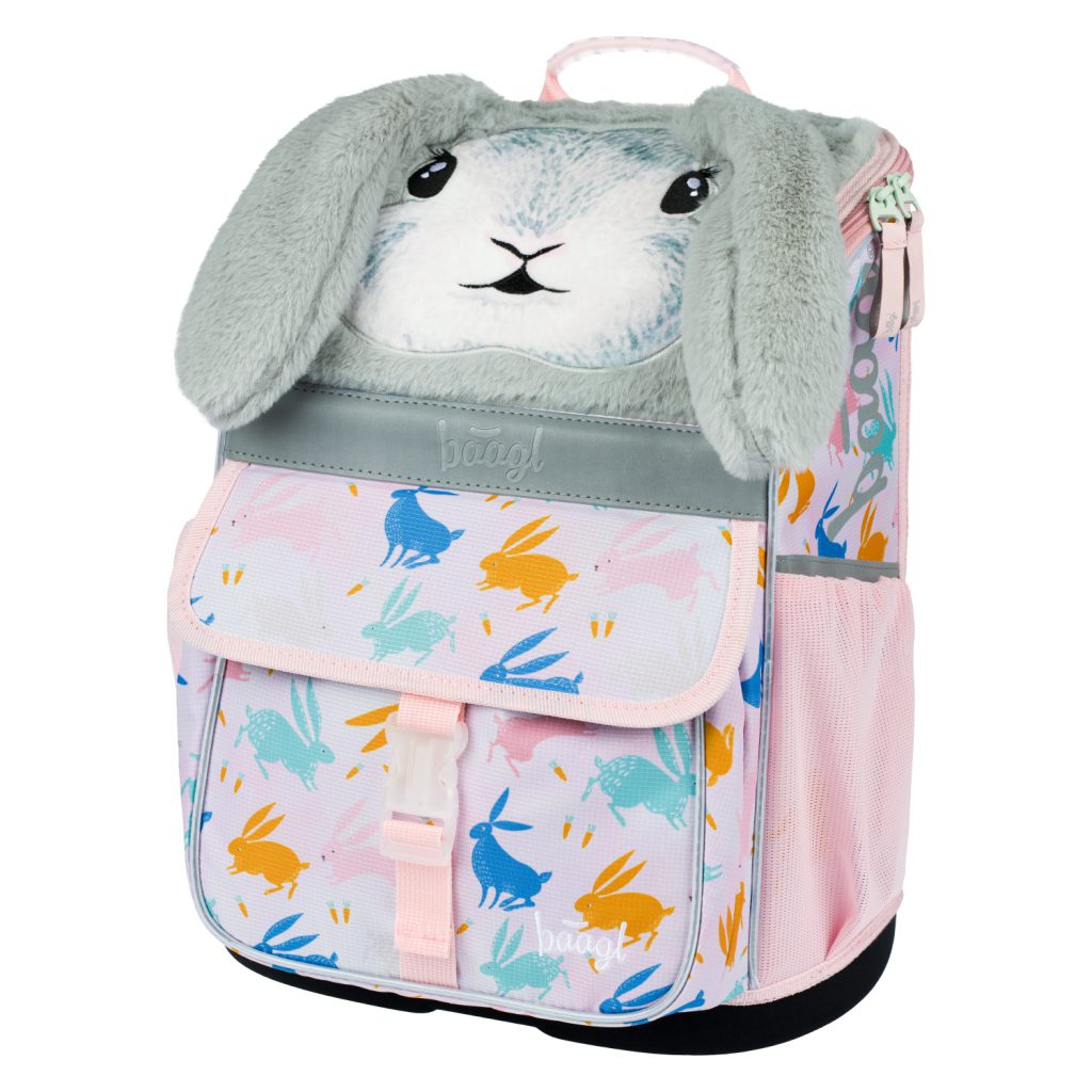 Školní set BAAGL Zippy Bunny: aktovka, penál, sáček - Obrázek 2