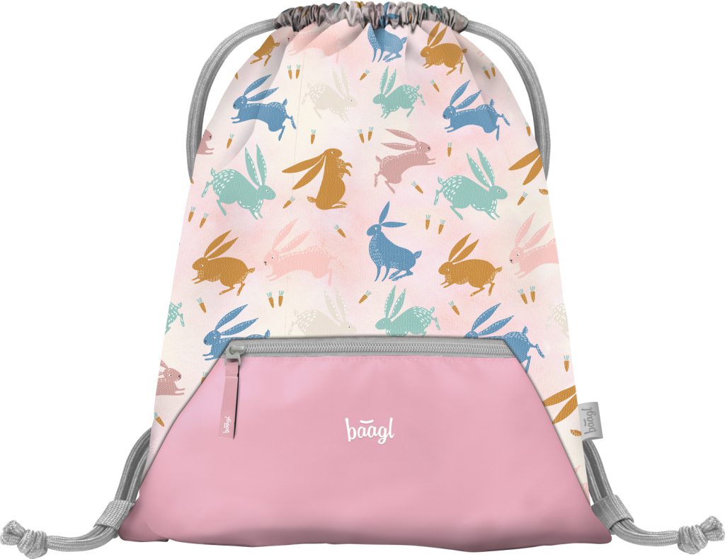 Školní set BAAGL Zippy Bunny: aktovka, penál, sáček - Obrázek 12