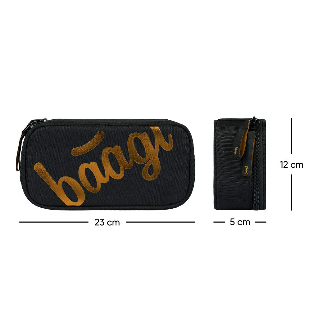 BAAGL Penál etue Metallic Bronze - Obrázek 4