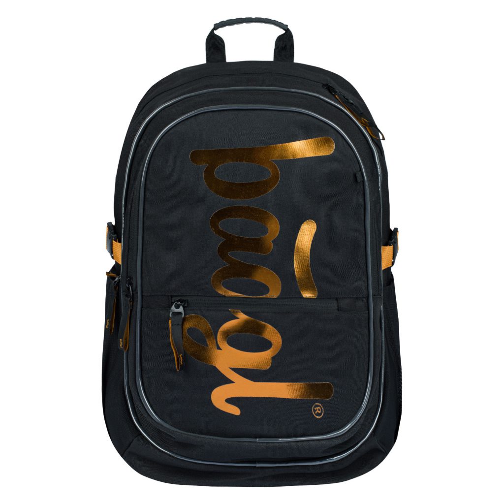 Školní set BAAGL Core Metallic Bronze: batoh, penál, sáček - Obrázek 2