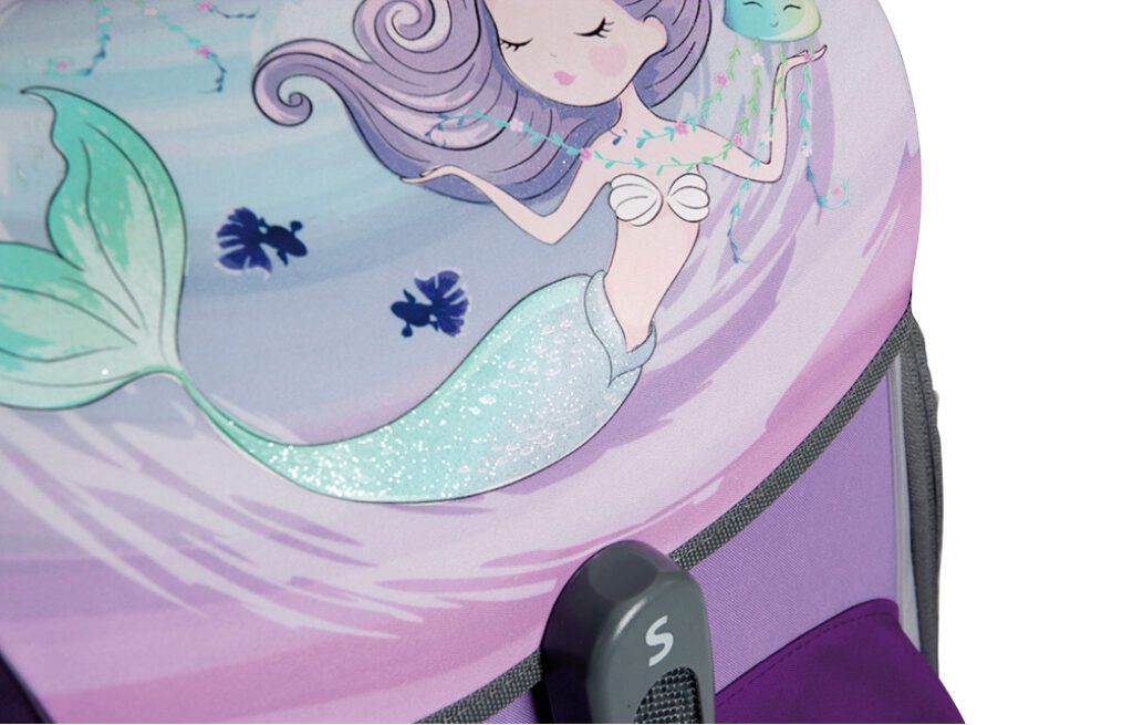 Mořská víla na aktovce Stil Sleepy Mermaid.
