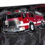 Hasičské auto na aktovce Stil Fire Rescue.