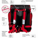 Popis anatomických a bezpečnostních prvků aktovky Stil Fire Rescue.