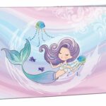 Desky na číslice Sleepy Mermaid