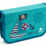 Školní penál jednopatrový Ocean Pirate