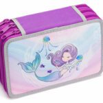 Školní penál třípatrový Sleepy Mermaid