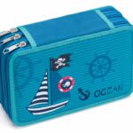 Školní penál třípatrový Ocean Pirate