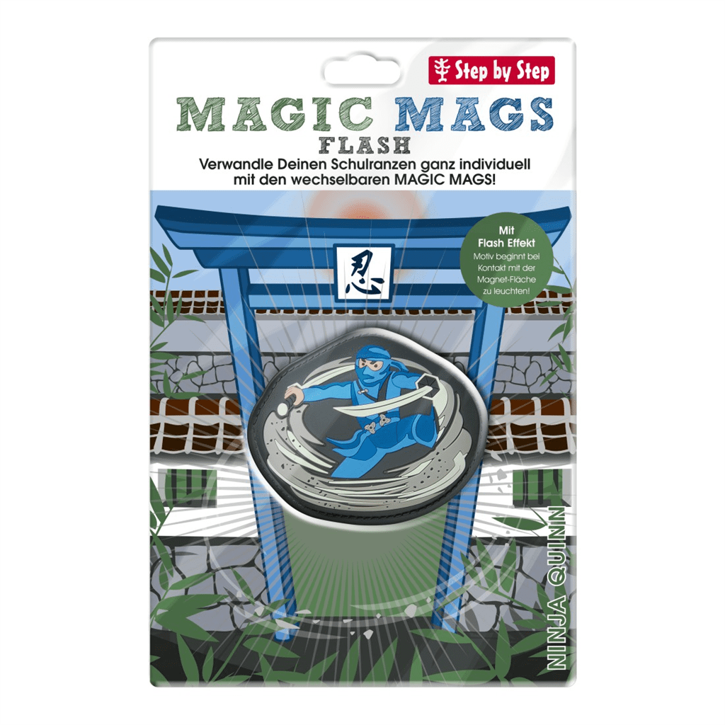 Blikající obrázek Magic Mags Flash Ninja Quinn Step by Step GRADE, SPACE, CLOUD, 2v1 a KID - Obrázek 3