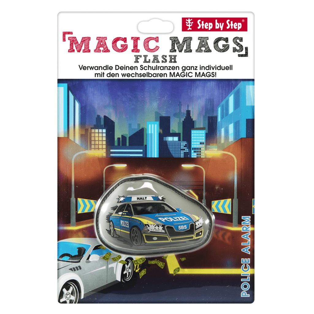 Blikající obrázek Magic Mags Flash Police Alarm Rick k Step by Step GRADE, SPACE, CLOUD, 2IN1 a KID - Obrázek 3