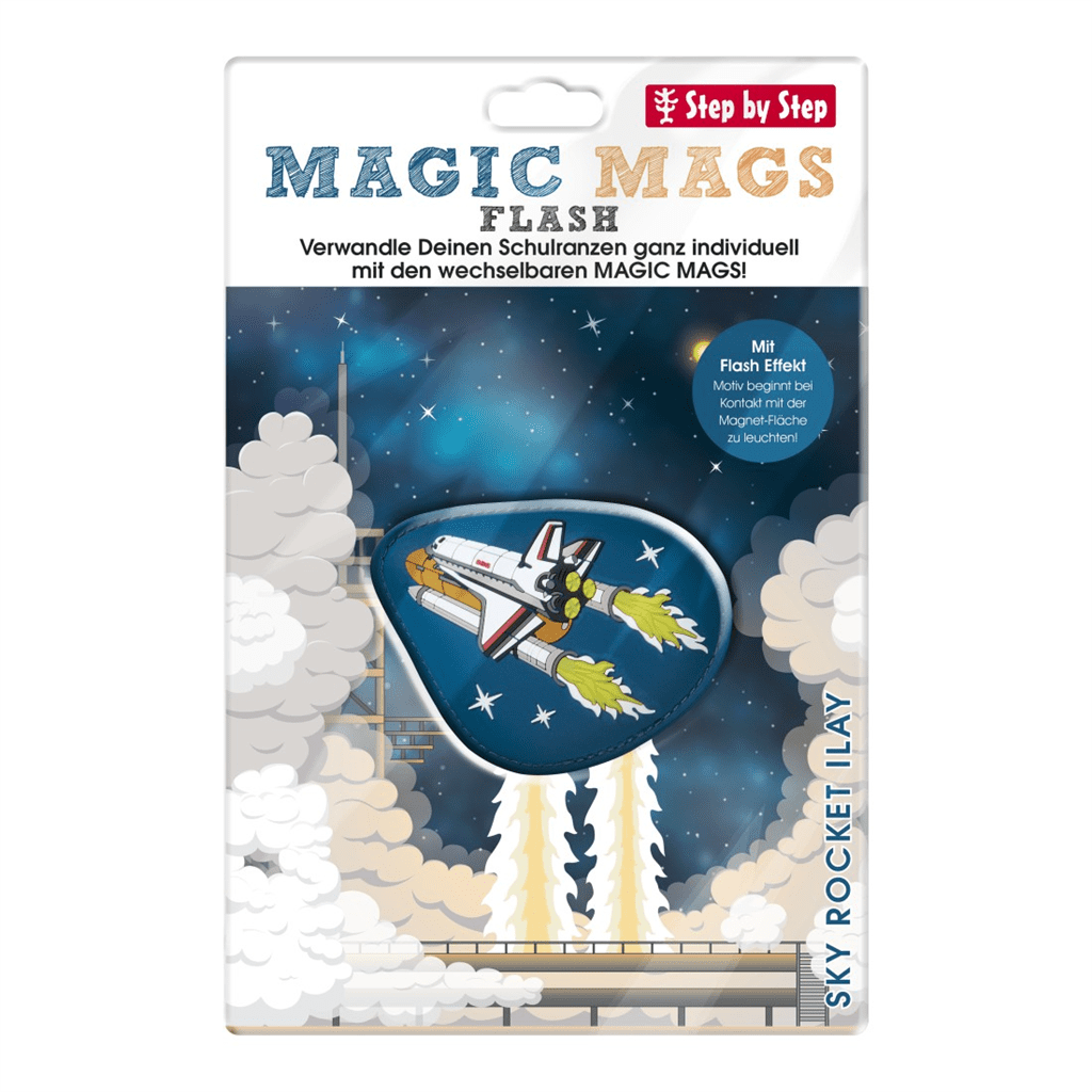 Blikající obrázek Magic Mags Flash Sky Rocket Ilay Step by Step GRADE, SPACE, CLOUD, 2v1 a KID - Obrázek 3