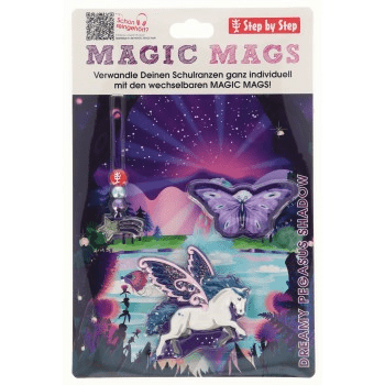 Doplňková sada obrázků MAGIC MAGS Dreamy Pegasus Shadow k aktovkám GRADE, SPACE, CLOUD, 2IN1 a KID - Obrázek 4