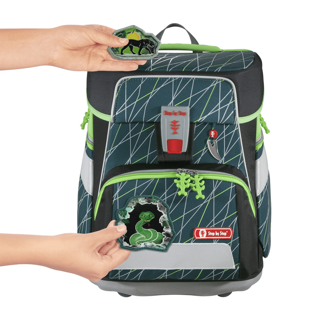 Doplňková sada obrázků MAGIC MAGS Jungle Snake Naga k aktovkám GRADE, SPACE, CLOUD, 2IN1 a KID - Obrázek 3