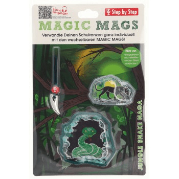 Doplňková sada obrázků MAGIC MAGS Jungle Snake Naga k aktovkám GRADE, SPACE, CLOUD, 2IN1 a KID - Obrázek 4
