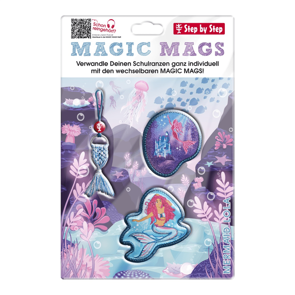 Doplňková sada obrázků MAGIC MAGS Mermaid Lola k aktovkám GRADE, SPACE, CLOUD, 2IN1 a KID - Obrázek 2
