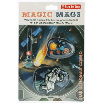 Doplňková sada obrázků MAGIC MAGS Star Astronaut Cosmo k aktovkám GRADE, SPACE, CLOUD, 2v1 a KID - Obrázek 4