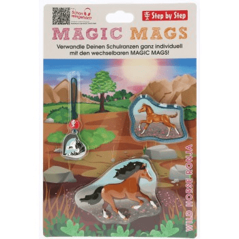 Doplňková sada obrázků MAGIC MAGS Wild Horse Ronja k aktovkám GRADE, SPACE, CLOUD, 2IN1 a KID - Obrázek 5
