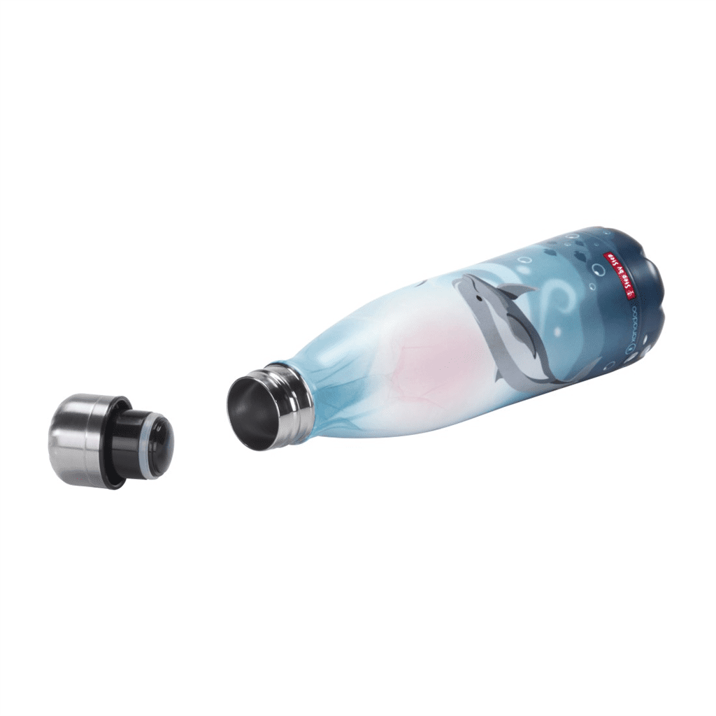 Izolovaná láhev na pití z nerezové oceli 0,5 l, Dolphin Pippa - Obrázek 2