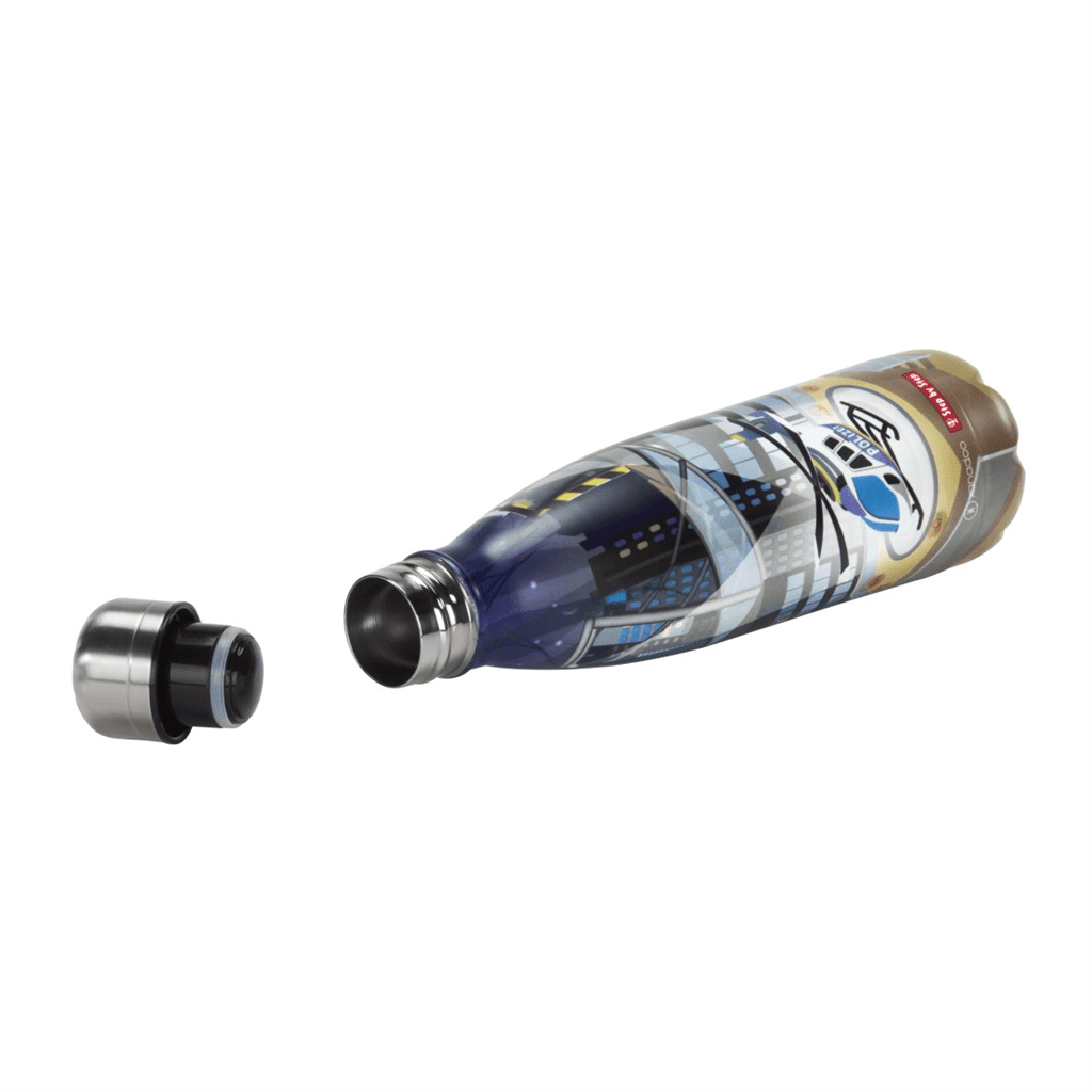Izolovaná láhev na pití z nerezové oceli 0,5 l, Helicopter Sam - Obrázek 2