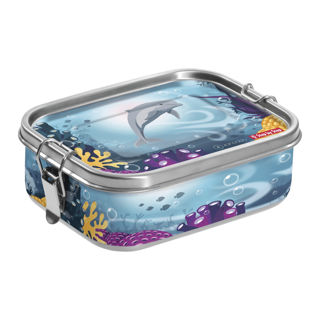 Krabička na svačinu z nerezové oceli, Dolphin Pippa - Obrázek 2