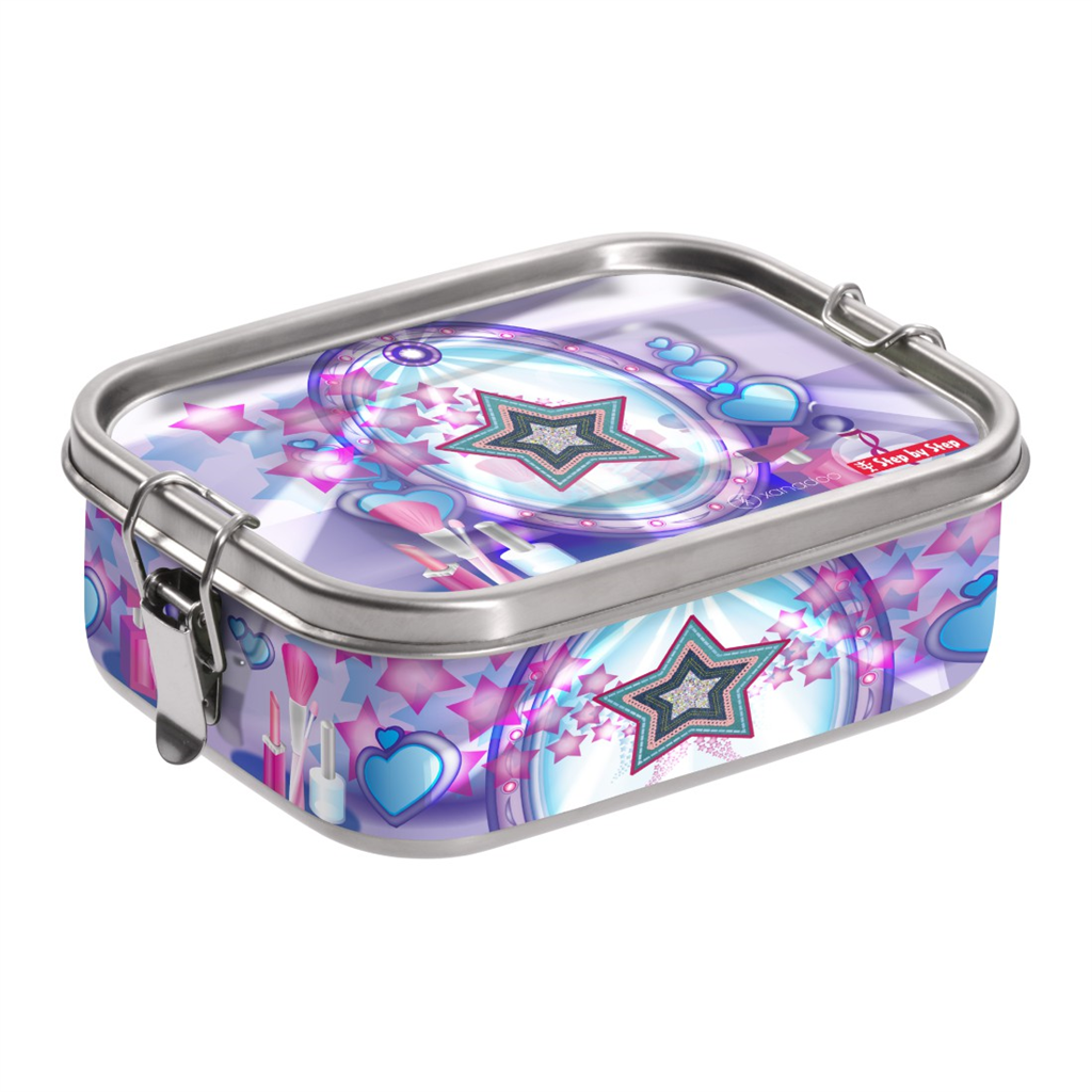 Krabička na svačinu z nerezové oceli, Glamour Star Astra - Obrázek 2