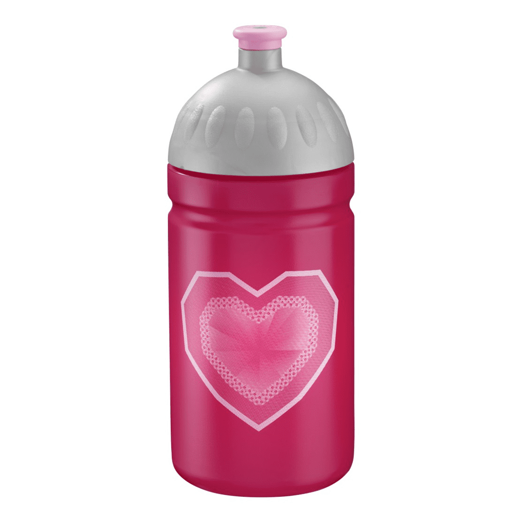 Lahev na pití Step by Step 0,5 l, Glitter Heart Hazle