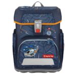 Školní aktovka CLOUD pro prvňáčky - 5dílný set, Step by Step Helicopter Sam, certifikát AGR