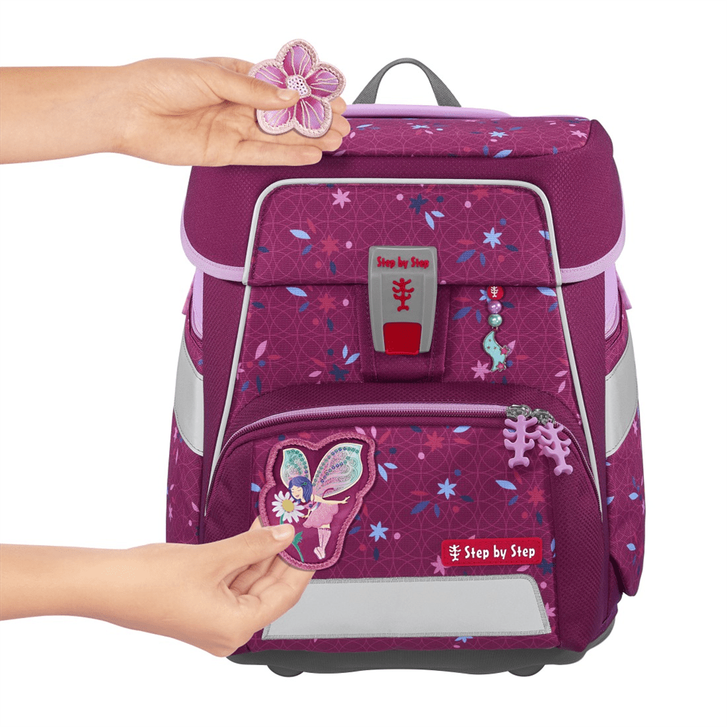 Školní aktovka SPACE pro prvňáčky - 5-dílný set, Step by Step Fairy Freya, certifikát AGR - Obrázek 7