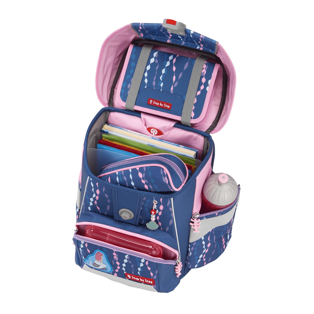 Školní aktovka SPACE pro prvňáčky - 5-dílný set, Step by Step Mermaid Bella, certifikát AGR - Obrázek 5