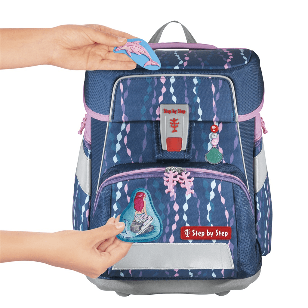 Školní aktovka SPACE pro prvňáčky - 5-dílný set, Step by Step Mermaid Bella, certifikát AGR - Obrázek 7