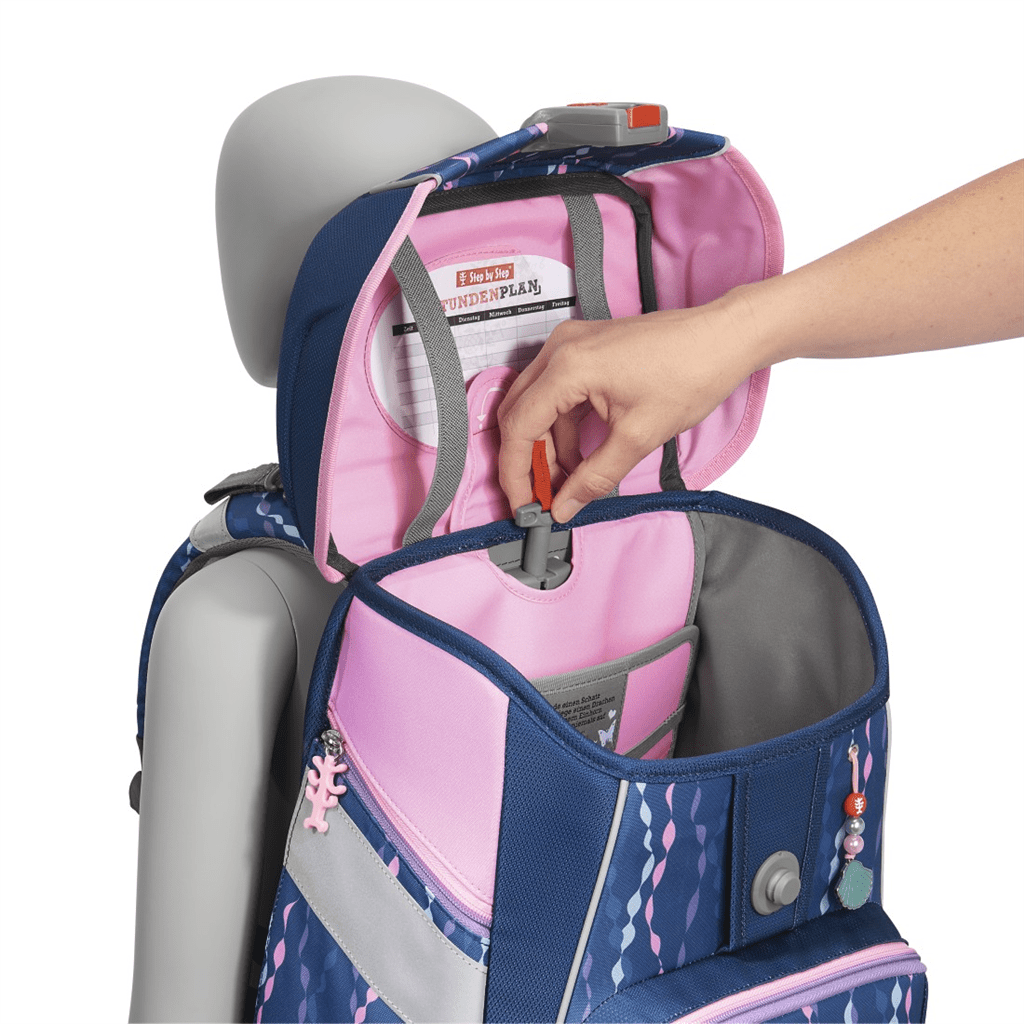 Školní aktovka SPACE pro prvňáčky - 5-dílný set, Step by Step Mermaid Bella, certifikát AGR - Obrázek 8