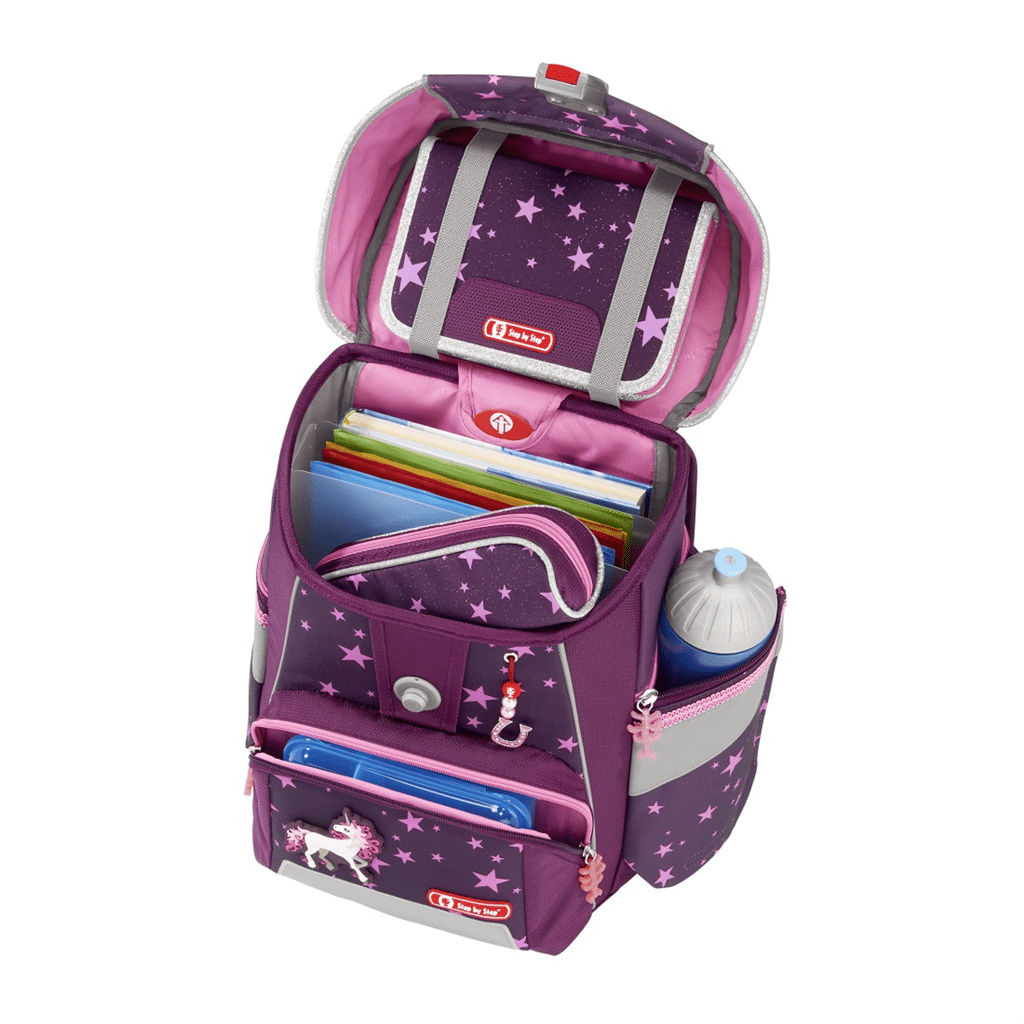 Školní aktovka Step by Step SPACE pro prvňáčky - 5-dílný set, Unicorn Nuala, certifikát AGR - Obrázek 6
