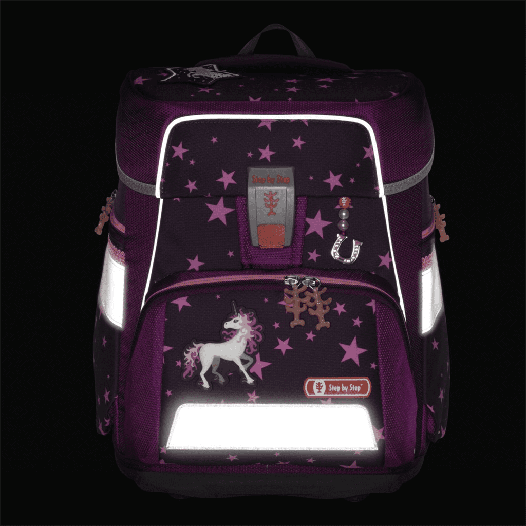 Školní aktovka Step by Step SPACE pro prvňáčky - 5-dílný set, Unicorn Nuala, certifikát AGR - Obrázek 7
