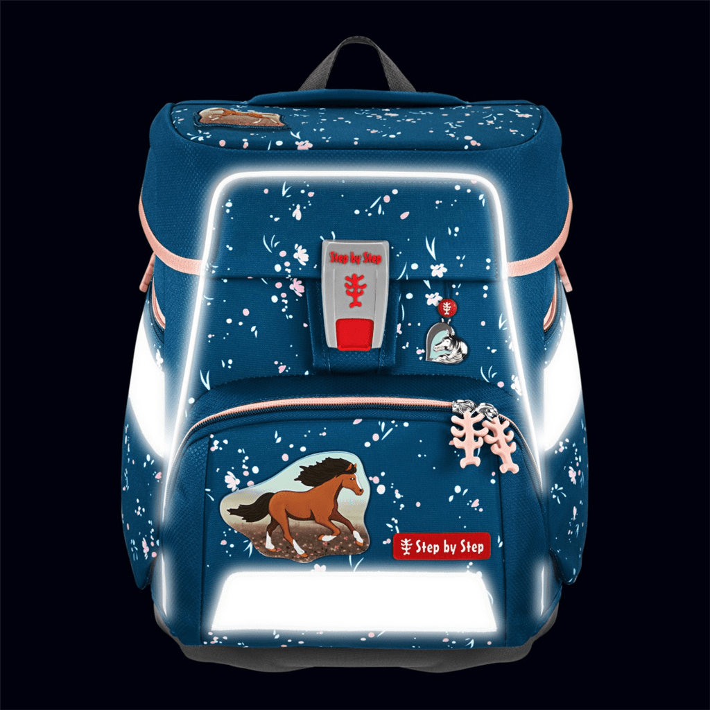 Školní aktovka SPACE pro prvňáčky - 5-dílný set, Step by Step Wild Horse Ronja, certifikát AGR - Obrázek 6