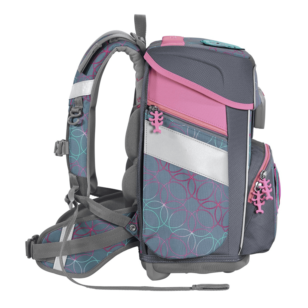 Školní aktovka pro prvňáčky Step by Step SPACE - 5dílný set, Glitter Heart Hazle, certifikát AGR - Obrázek 5