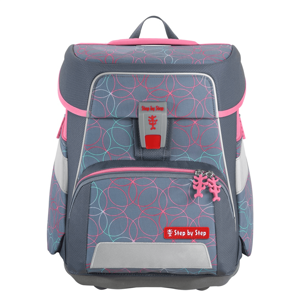 Školní aktovka pro prvňáčky Step by Step SPACE - 5dílný set, Glitter Heart Hazle, certifikát AGR - Obrázek 7