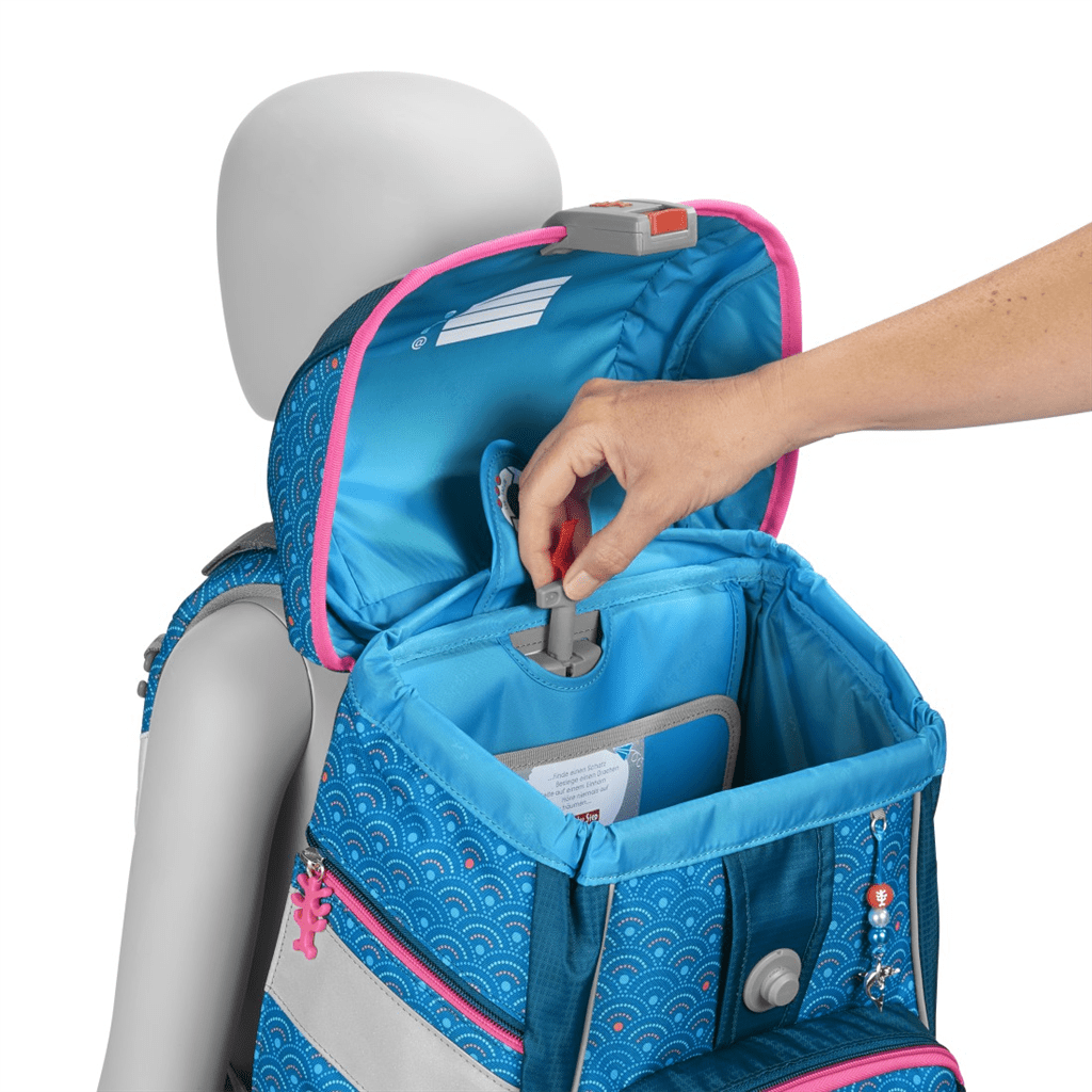Školní aktovka/batoh 2IN1 PLUS pro prvňáčky – 6dílný set, Step by Step Dolphin Pippa - Obrázek 10