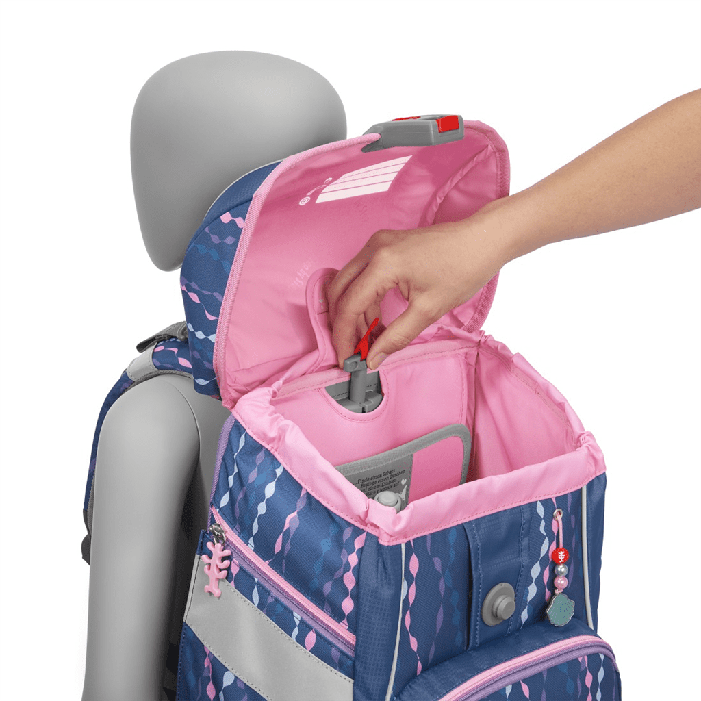 Školní aktovka/batoh 2IN1 PLUS pro prvňáčky – 6dílný set, Step by Step Mermaid Bella - Obrázek 9