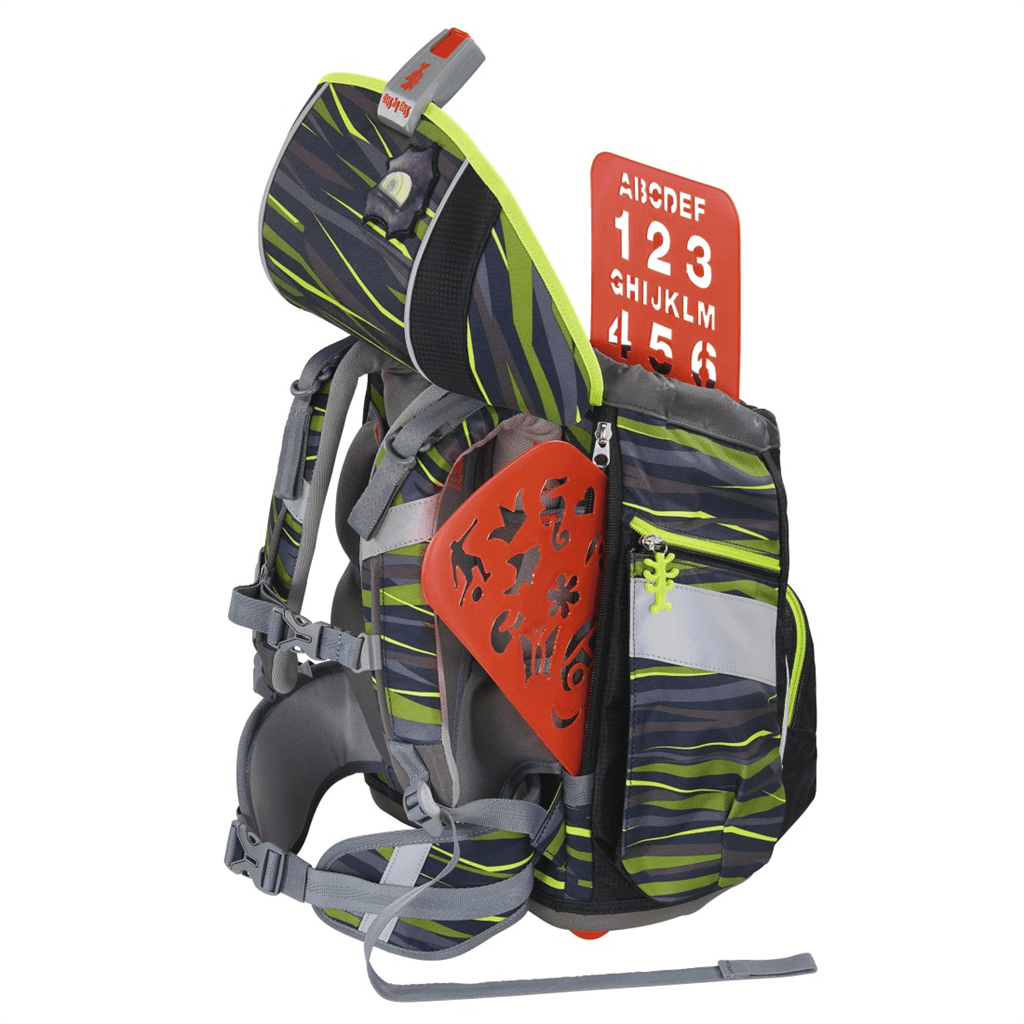 Školní aktovka/batoh 2IN1 PLUS pro prvňáčky – 6dílný set, Step by Step Wild CAT Chiko,certifikát AGR - Obrázek 6