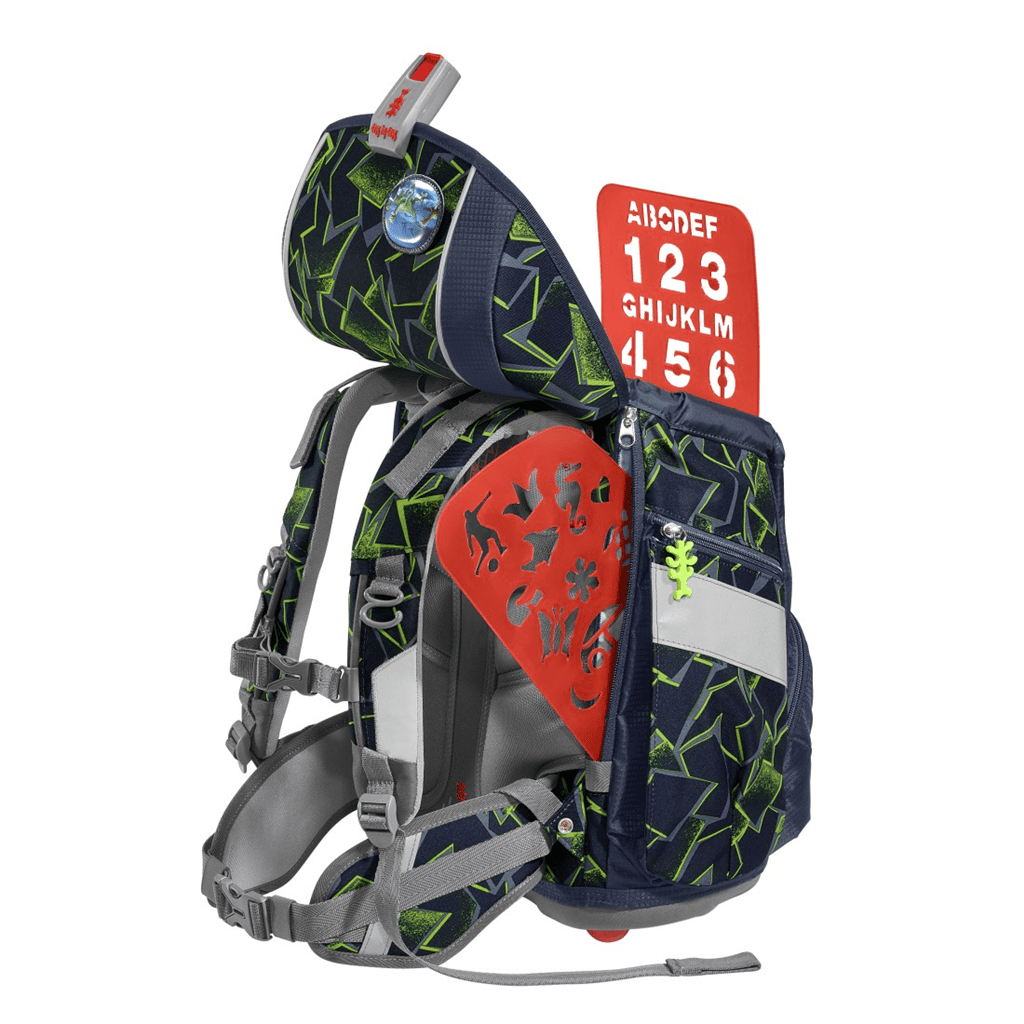 Školní aktovka/batoh pro prvňáčky 2V1 – 6dílný set, Step by Step Wild T-Rex Taro, certifikát AGR - Obrázek 7