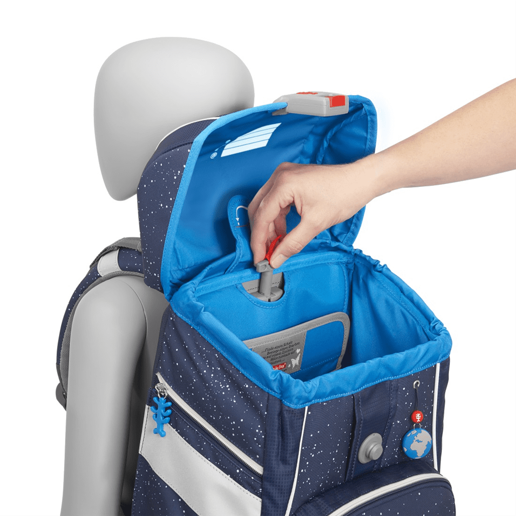 Školní aktovka/batoh 2IN1 PLUS pro prvňáčky – 6dílný set, Step by Step Sky Rocket Rico, certifikát AG - Obrázek 9