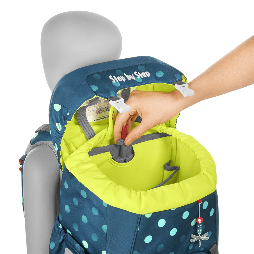 Školní batoh pro prvňáčky – 5dílný set, Step by Step GRADE Tropical Chameleon, AGR - Obrázek 9