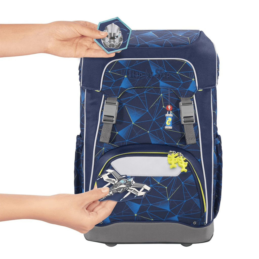 Školní batoh pro prvňáčky – 5dílný set, Step by Step GIANT Starship Sirius, certifikát AGR - Obrázek 7