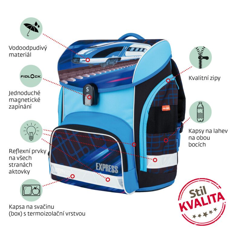 Stil Školní aktovka City Express - Obrázek 8